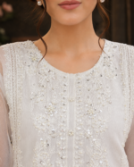 Ethereal Bloom Luxury Pret 3 Piece - Stitched - Image 5