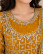 Golden Radiance Luxury Pret 3 Piece - Stitched - Image 4