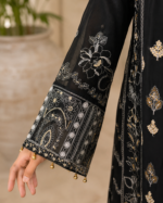 Midnight Majesty Luxury Pret 3 Piece - Stitched - Image 6