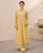 Golden Aura Luxury Pret Luxury Pret 3 Piece - Stitched - Image 3