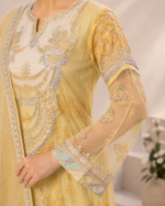 Golden Aura Luxury Pret Luxury Pret 3 Piece - Stitched - Image 5